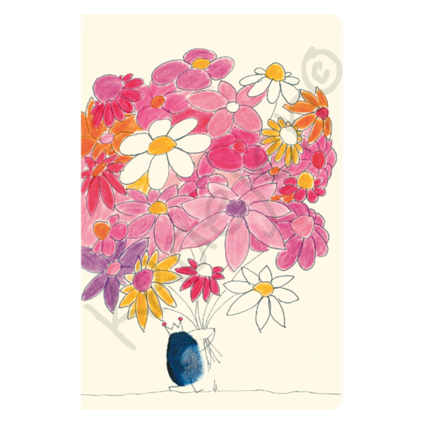 00876 – Notizheft A6 "Blumenstrauss"