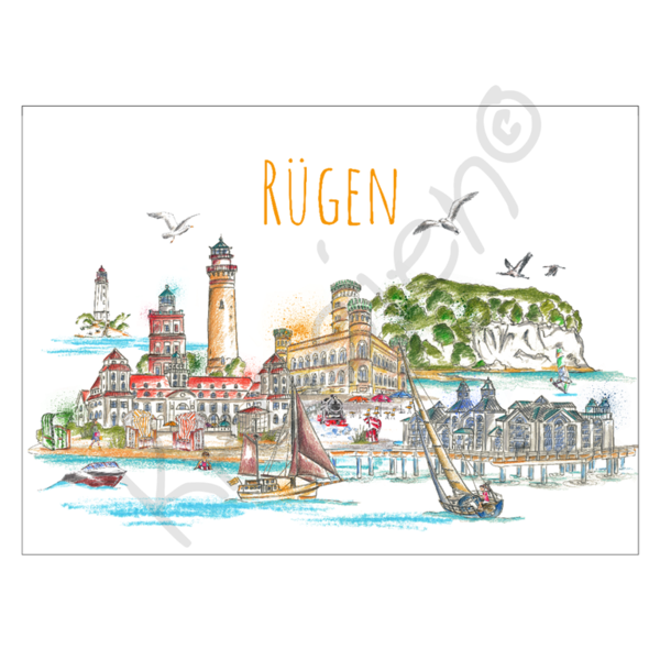 20652 – Postkarte, Rügen