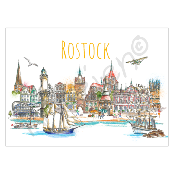 20959 – Postkarte, Rostock