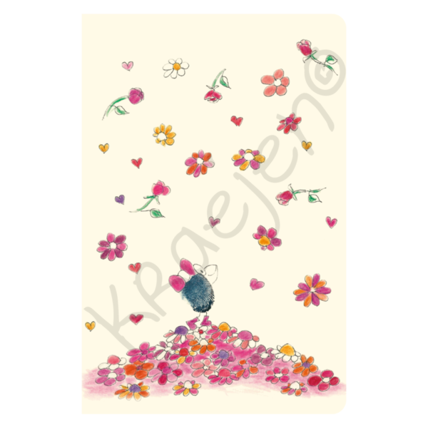 00883 – Notizheft A6 "Blumenregen"